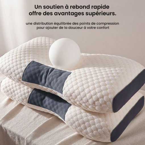 Oreiller cervical ergonomique Hipnoo® Somnoo – Image 3